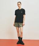 MARITHE SPORT經典LOGO短袖上衣 黑色