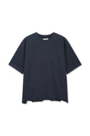 RAW CUT GRAFFITI LOGO TOP IN NAVY image 1