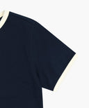 KIDS CLASSIC LOGO RINGER TEE IN NAVY image 4