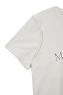 DIAGONAL LOGO REVERSIBLE CROP TOP IN IVORY image 18