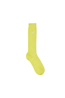 SMALL LOGO SILKET HALF SOCKS IN WHITE image 1