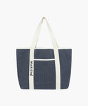 REGULAR LOGO BIG COTTON BAG IN NAVY image 8