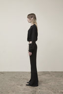 SHOULDER HOLE SWEATSHIRT IN BLACK image 16