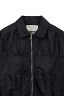 SMALL LOGO SHIRRING JUMPER IN BLACK image 13