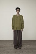 BACK POCKET GLITTER SWEATPANTS FOR MEN IN BROWN image 5