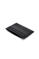 EMBOSSED LOGO CARD WALLET IN BLACK image 9