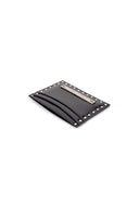 WESTERN STUD CARD WALLET IN BLACK image 3