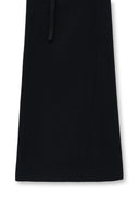 CUT OUT POINT STRING TROUSER IN BLACK image 5