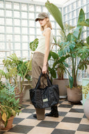 ZIPPER DETAIL NYLON PANTS IN KHAKI image 10