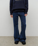 BASEBALL LOGO COLLAR HALF ZIPUP SWEATSHIRT IN NAVY image 15