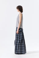 TWIST SHOULDER SLEEVELESS TOP IN GRAY image 16