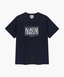 CLASSIC LOGO TEE IN NAVY image 13