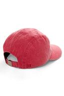MATIN WASHED CAMP CAP IN RED image 8