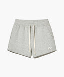 W BASIC SWEAT SHORTS IN LIGHT HEATHER GREY image 5