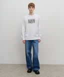CLASSIC LOGO LONG SLEEVE IN WHITE image 5