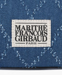 CLASSIC LOGO STRAP POUCH IN BLUE image 4