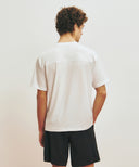 MARITHE SPORT CLASSIC LOGO TEE IN WHITE
