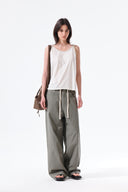 TWIST SHOULDER SLEEVELESS TOP IN CREAM image 19
