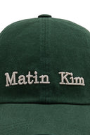 MATIN DUSTY CLASSIC LOGO BALL CAP IN GREEN image 9