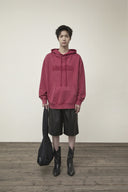 VINTAGE COLOR DYING LOGO HOODY IN RED image 10