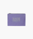CLASSIC LOGO COLOR COTTON POUCH IN LIGHT PURPLE image 5