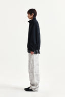 EMBROIDERY BACK LOGO JUMPER IN BLACK image 7