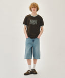 M BERMUDA DENIM PANTS IN LIGHT BLUE image 3