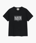 W CLASSIC LOGO TEE IN BLACK image 5