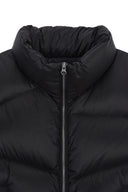 UNBALANCE QUILTED DOWN VEST FOR WOMEN IN BLACK image 3