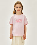 KIDS CLASSIC LOGO TEE IN LIGHT PINK image 7