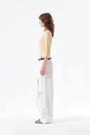 3/4 SLEEVE TOP & TANK LAYERED SET IN YELLOW image 20