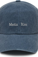 MATIN MINI CLASSIC LOGO BALL CAP IN SMOKE BLUE image 9