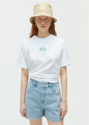 SMALL CLASSIC LOGO TEE IN WHITE image 1