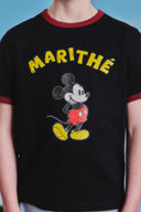 [KIDS_DISNEY] MICKEY_撞色T恤海軍藍