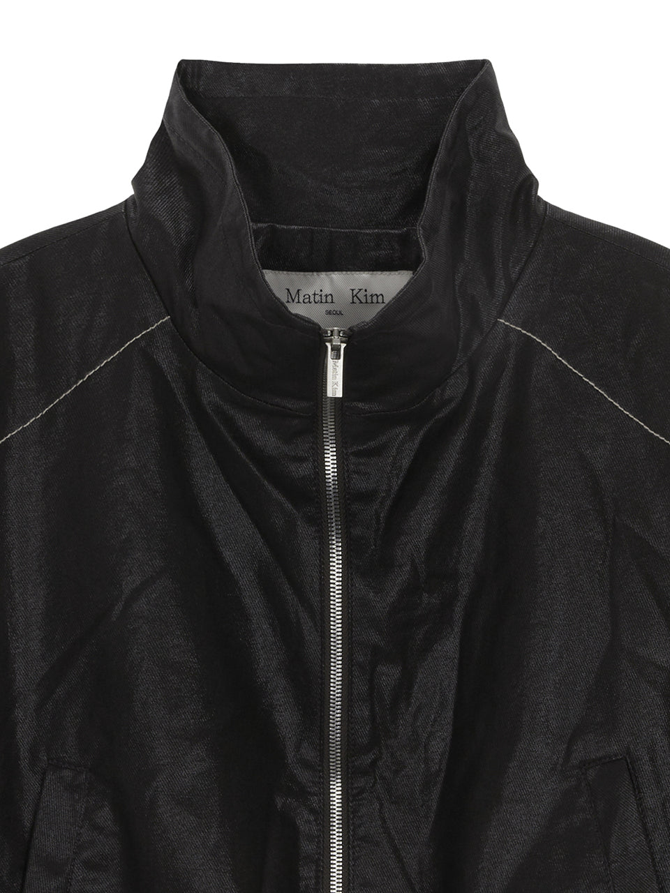 MATIN ROUGH COATING CROP BOMBER IN BROWN – MATIN KIM