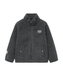 ENFANT FLEECE JACKET IN CHARCOAL GREY